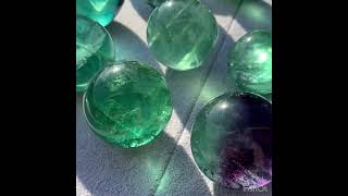 フローライト丸玉/スフィア（レインボー有り） - 埼玉県吉川市の天然石