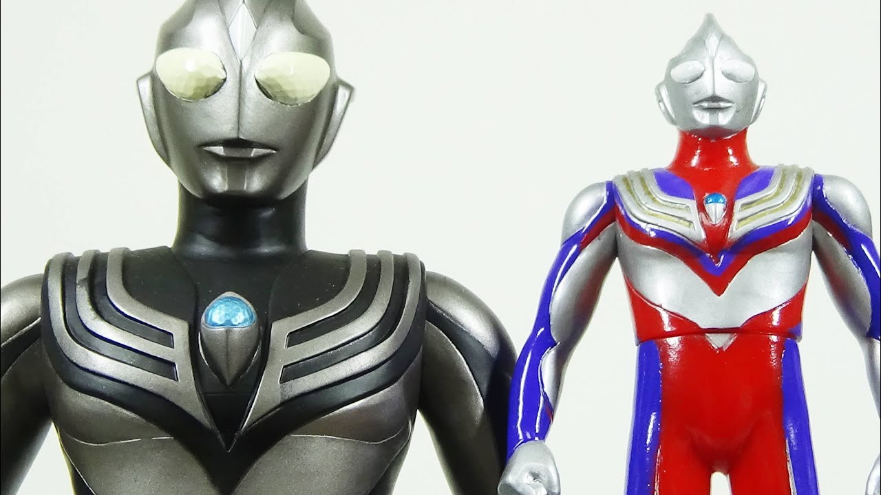 Super Large Figure] Tiga Dark TV Magazine Limited Soft Vinyl