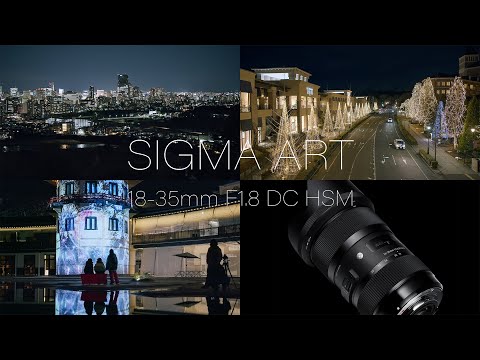6K UHD | Sigma 18-35mm f1.8 DC HSM | Art Lens Night Test (Shot on