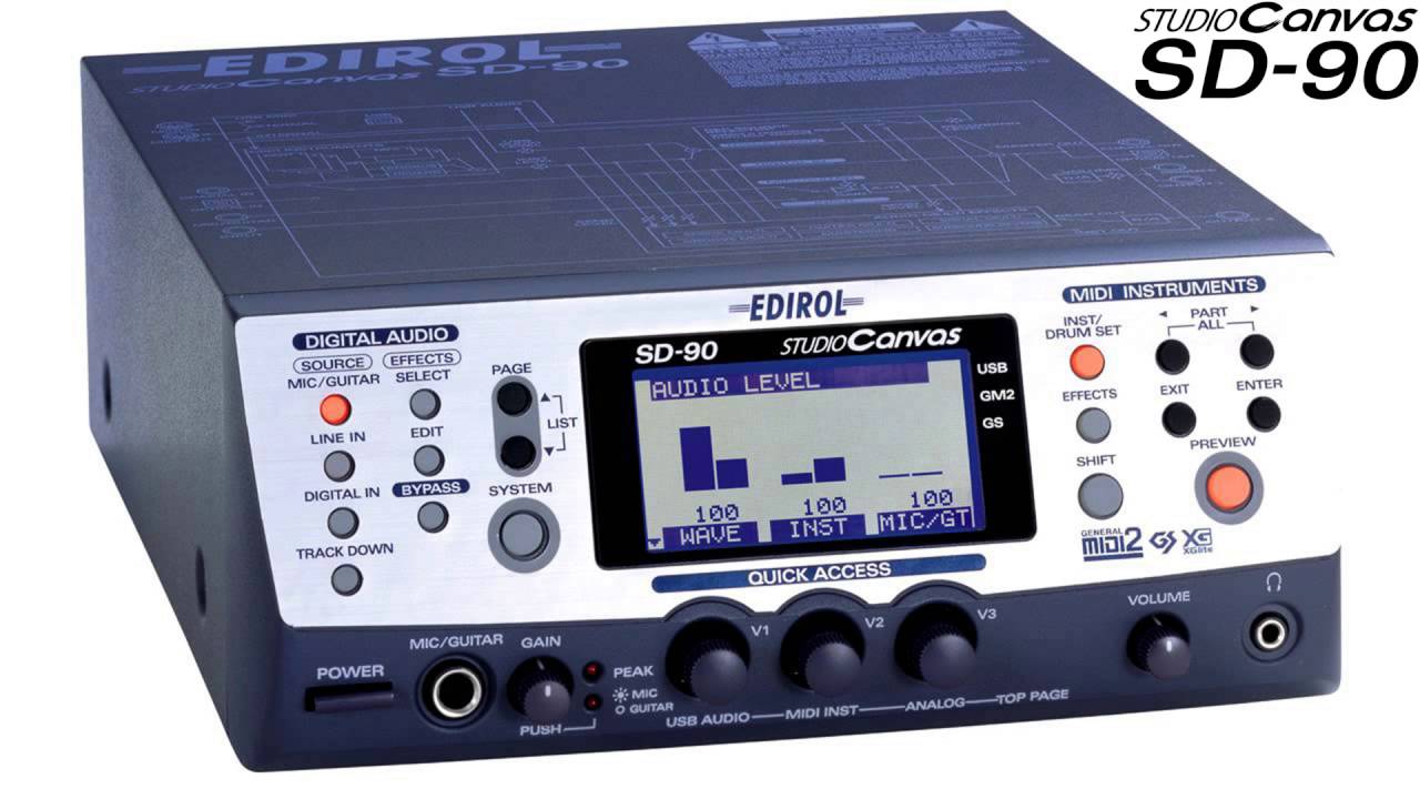 The Round Trip (Demo) - Roland/Edirol SD-90 Studio Canvas Demo