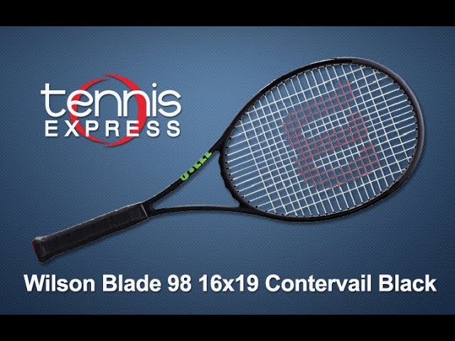 Wilson Blade 98 16x19 CV Black Tennis Racquet Review | Tennis