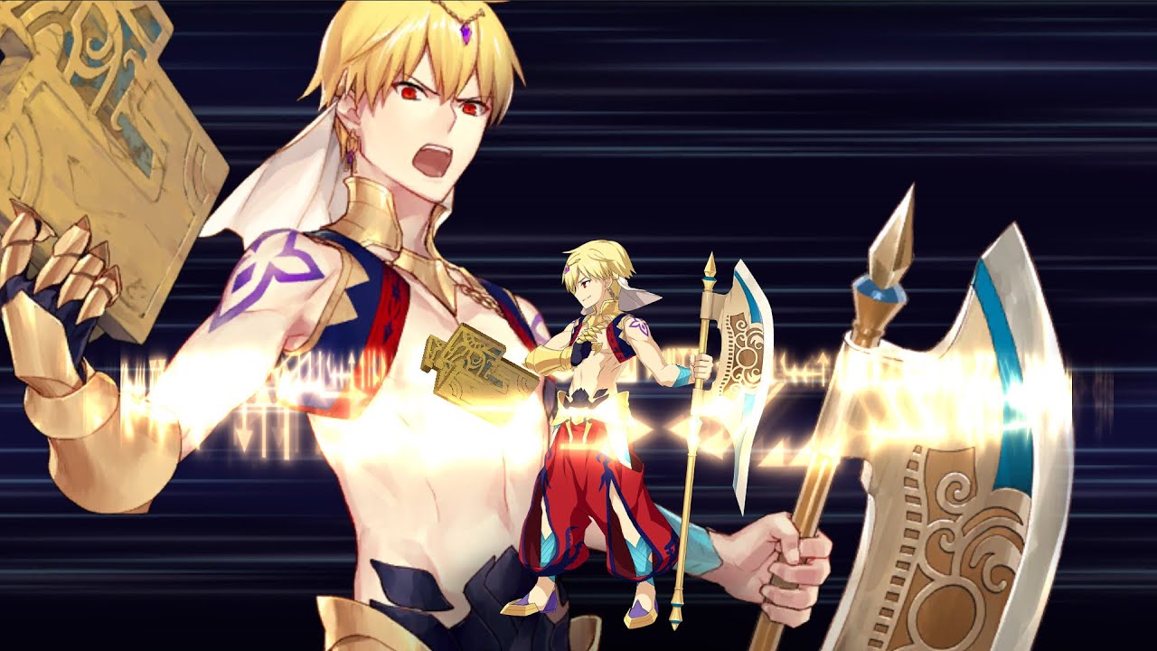 FGO キャラファイングラフ オジマン ギルガメッシュ プロトアーサー