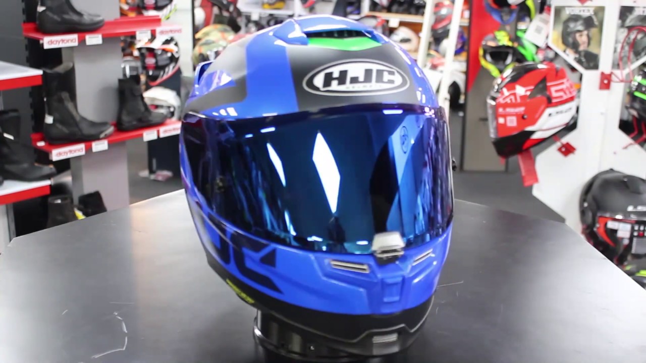 HJC RPHA 70 Balius Blue Motorcycle Helmet - YouTube