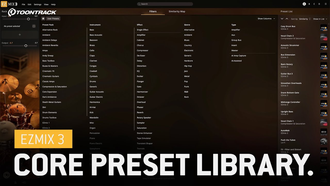 EZmix 3: Core Preset Library - YouTube