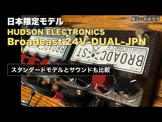 Review of the HUDSON ELECTRONICS Broadcast 24V-DUAL-JPN Japan