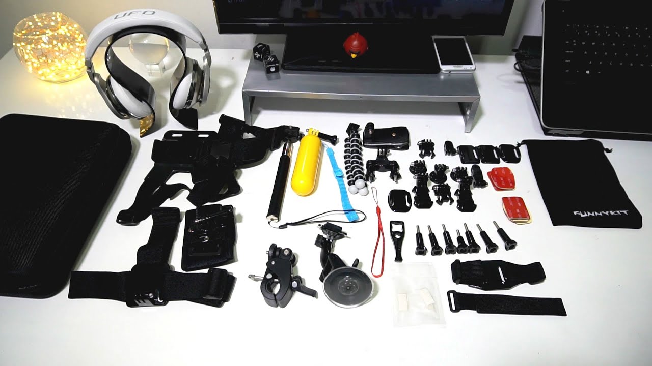 GoPro HERO 5 Black 4K Ultra HD Camera 57-in-1 Accessories Kits