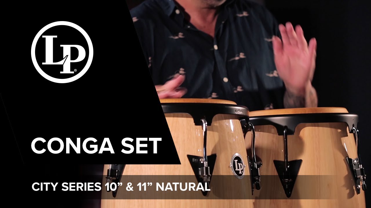LP Conga Set Aspire 10” & 11” Natural (ENG / SOUND DEMO) - YouTube