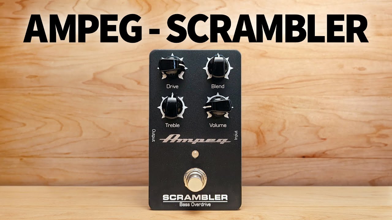 Ampeg - Scrambler Bass Overdrive - YouTube