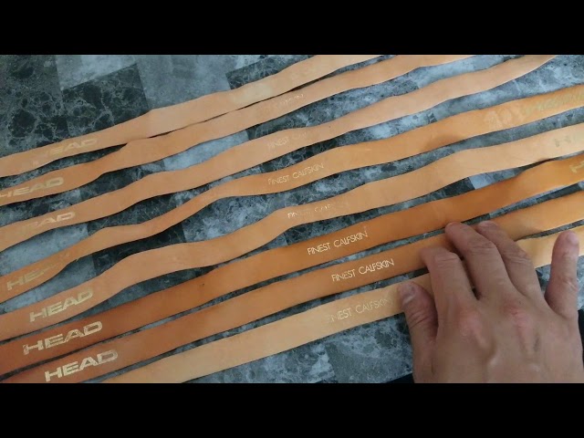 Head Finest Calfskin Leather Grips - YouTube