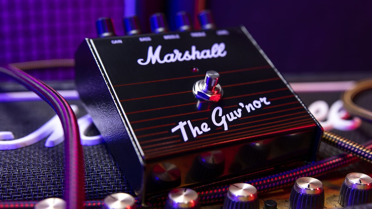 Marshall The Guv'nor Overdrive Effects Pedal Black | Guitar Center