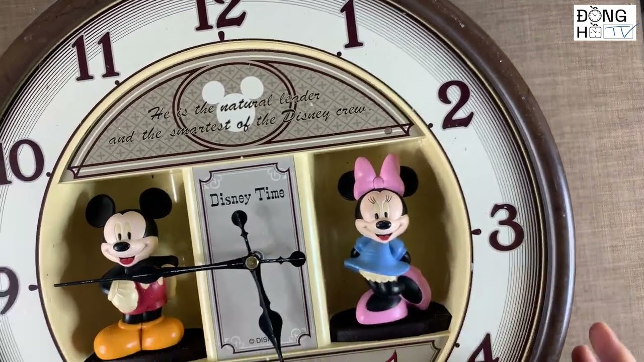 Seiko Time Creation FW527B Disney Mickey Friends Wall Clock 40cm