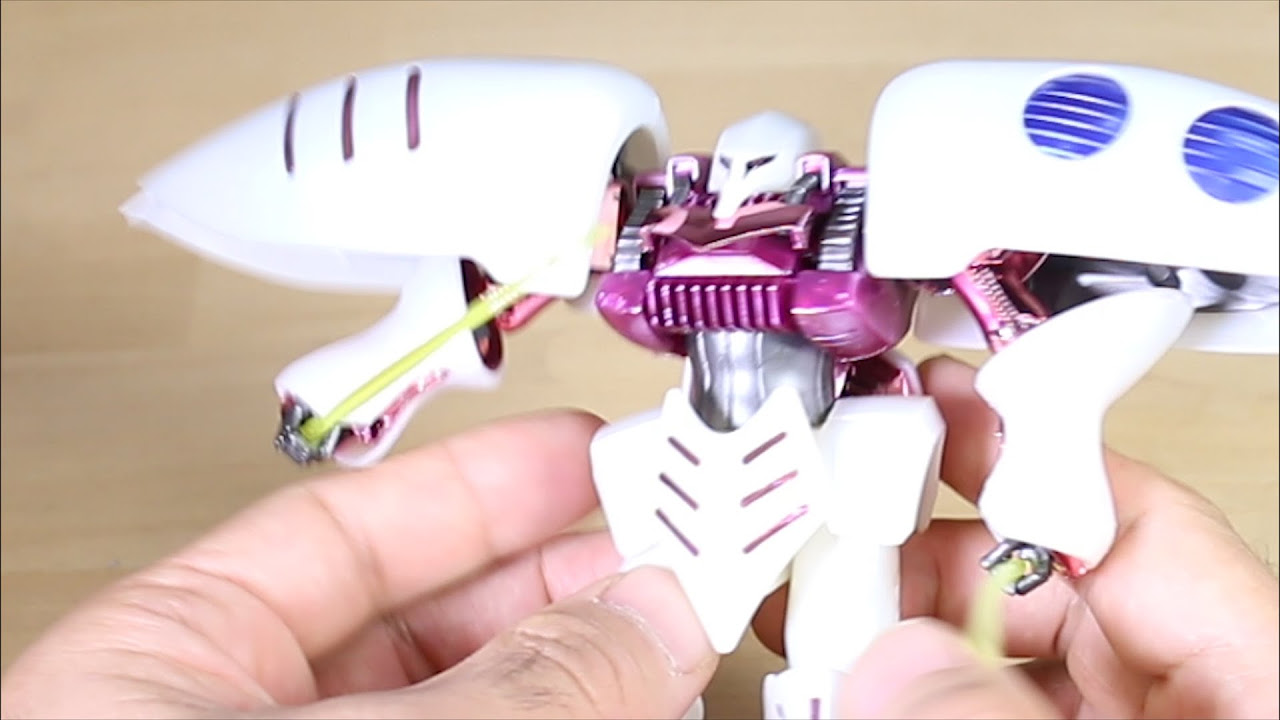 ガンプラ：HGUCキュベレイ 完成レビュー動画！ハマーン・カーン搭乗機