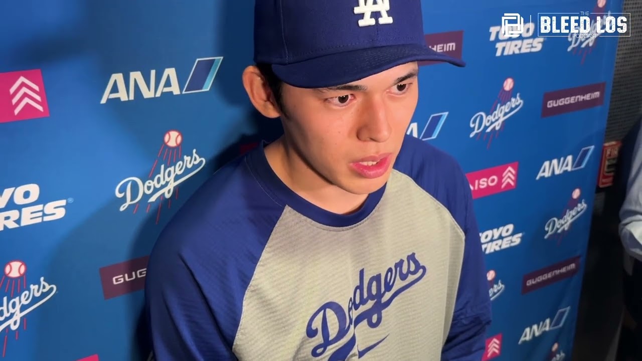 Roki Sasaki🇯🇵 talks to Japanese media about the condition of his