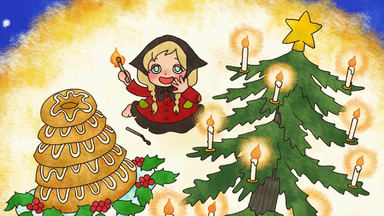 えほんキッズ『マッチ売りの少女』完全版（絵本ムービー） - YouTube