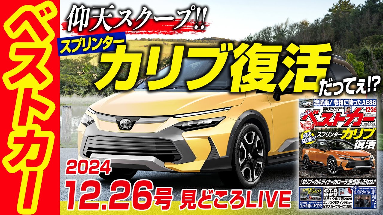 Amazing news! The Sprinter Carib is coming back!? Best Car's