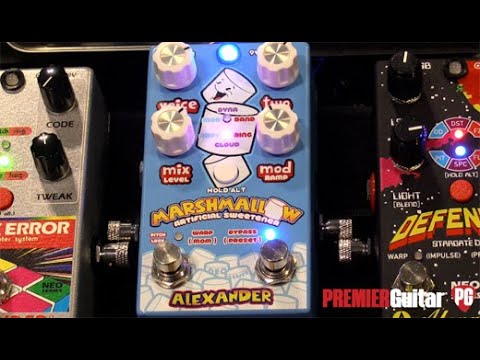 Summer NAMM 2019: Alexander Pedals Marshmallow Demos - YouTube