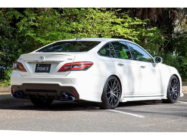 22クラウン TOMSコンプリート TOMS20AW TOMS車高調 ミシュランタイヤ