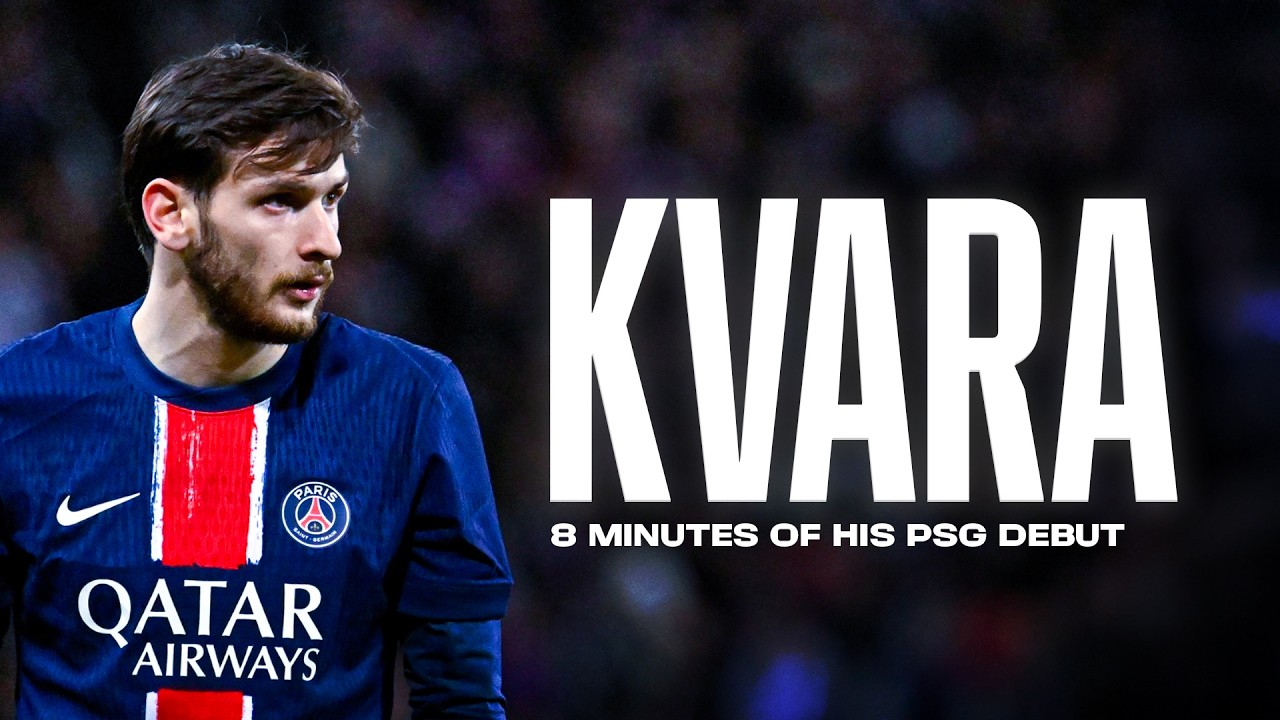 Khvicha Kvaratskhelia - MAGIC Start in Paris! - YouTube