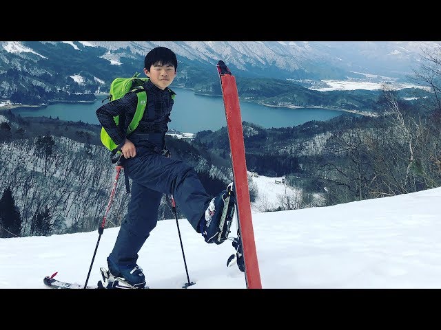 山スキー。アルパイントレッカー・クランポン.雪山登山。 山スキー
