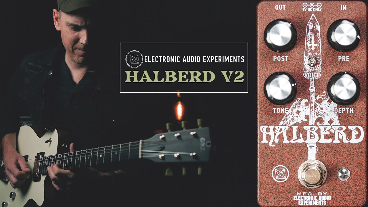 Demos in the Dark // EAE Halberd V2 // Guitar Pedal Demo - YouTube