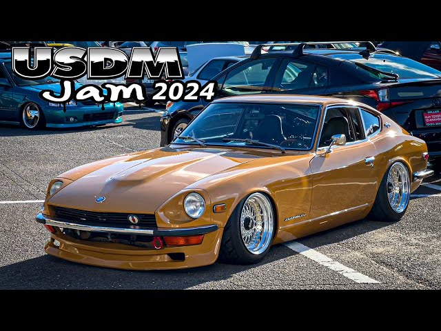 🌈バチ決まりなダットサン/240Zがｶｯｺｲｲ‼️USDM JAM 2024 - YouTube