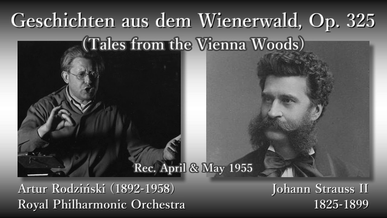 J. Strauss II: The Blue Danube, Rodziński & RPO (1955) J
