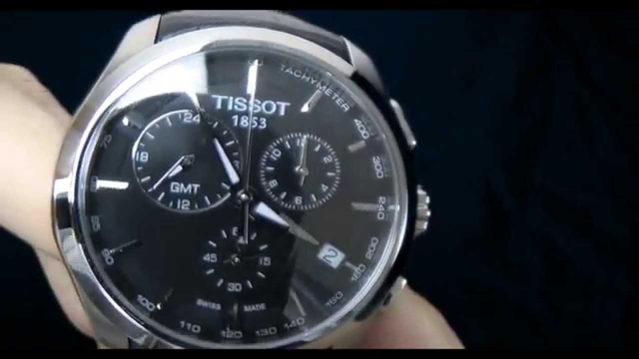 T0354391605100 TISSOT COUTURIER Quartz GMT - luxury watch - YouTube