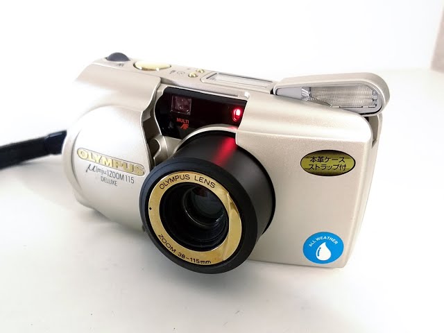 OLYMPUS μ ZOOM 115 DELUXE Film Camera - YouTube