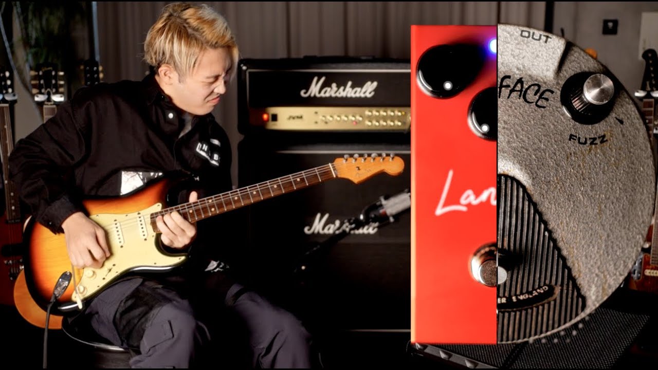 大量のヴィンテージギターで検証！68年製FuzzFaceのサウンドを完全再現