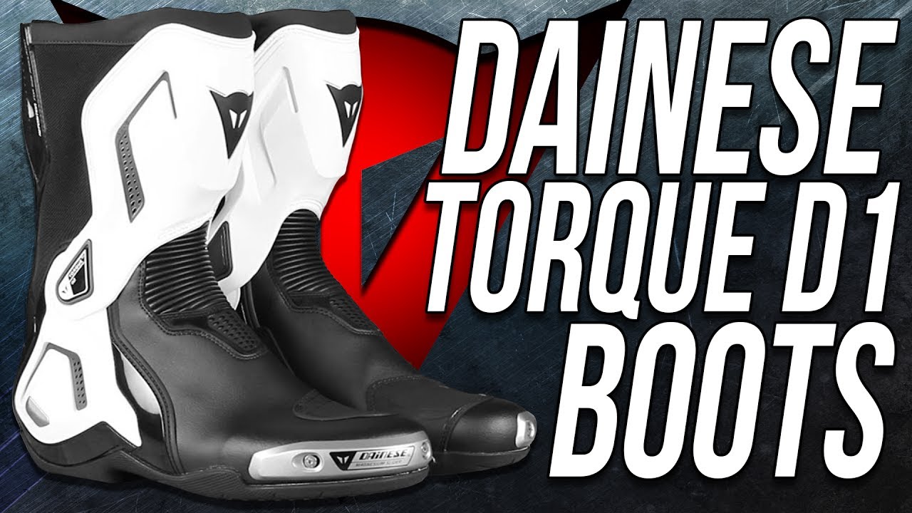 Dainese Torque D1 Out Boots Review from Sportbiketrackgear.com