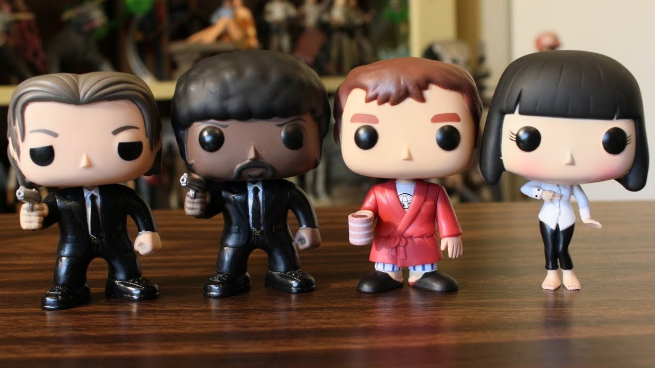 Pulp Fiction Funko Pop review - Jules, Vincent Vega, Mia Wallace
