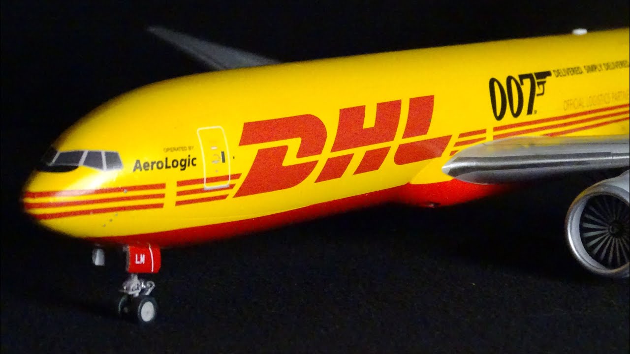 航空機・ヘリコプター PACMIN DHL SPECIAL LIVERY 1/144 777-200F