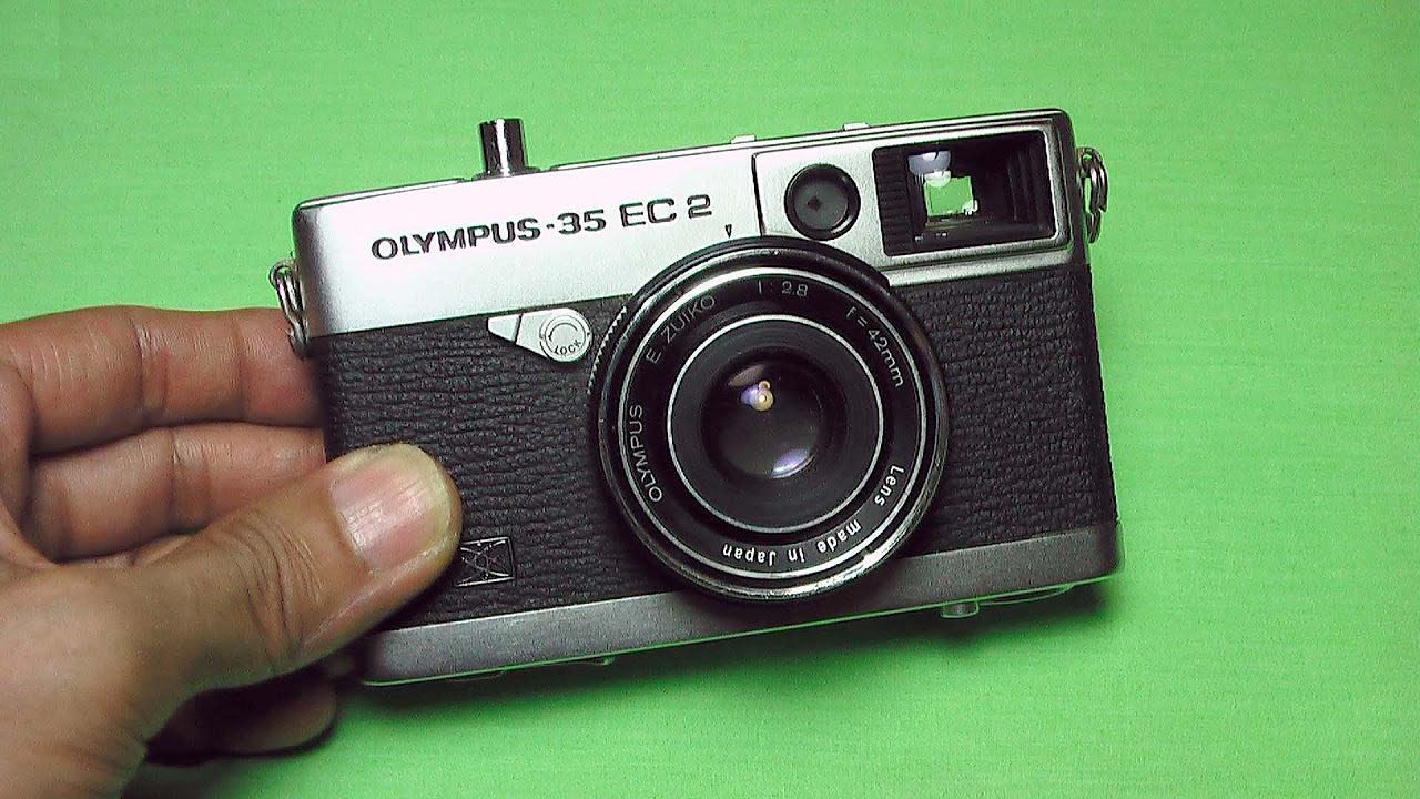 オリンパス 35EC2の使い方 How to use OLYMPUS 35EC2 1970s japan