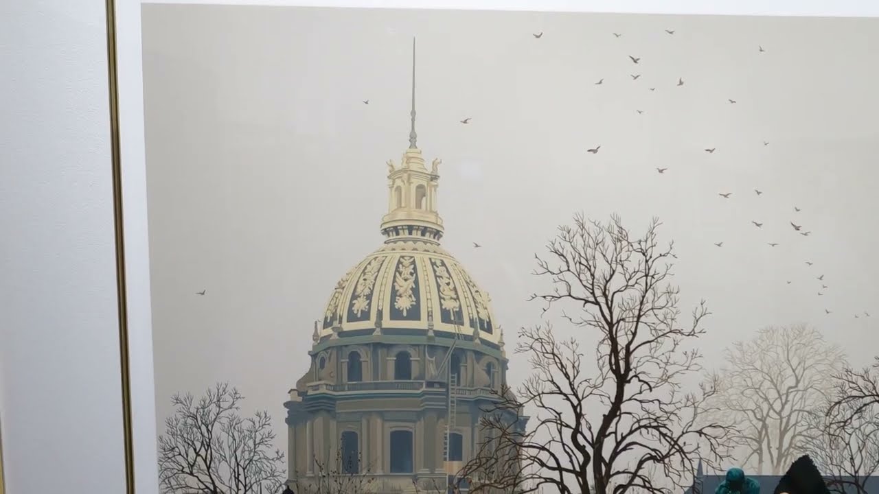 ヒロ・ヤマガタ ミュージアム・ツアー インテリア 絵画 パリ 風景画