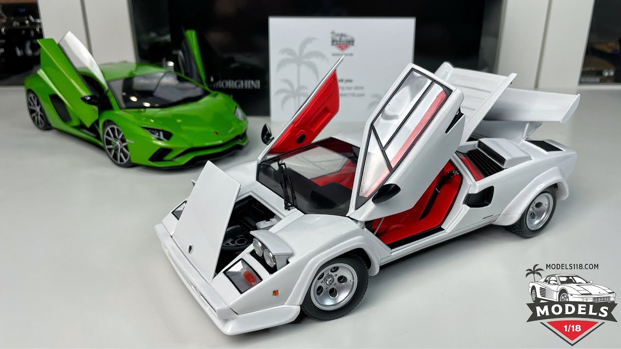 1:18 Lamborghini Countach S - Kyosho (Unboxing) - YouTube