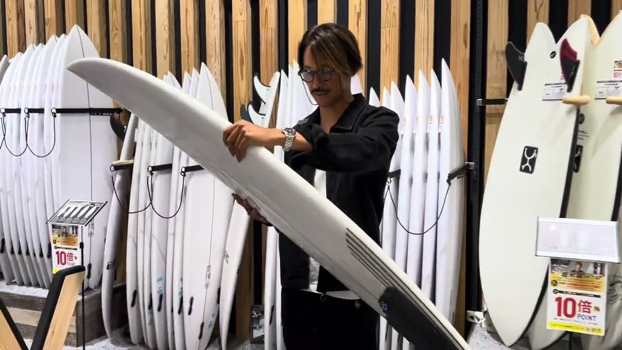 イオンモール豊川店中古サーフボード詳細】T.YOSHINO SURFBOARD