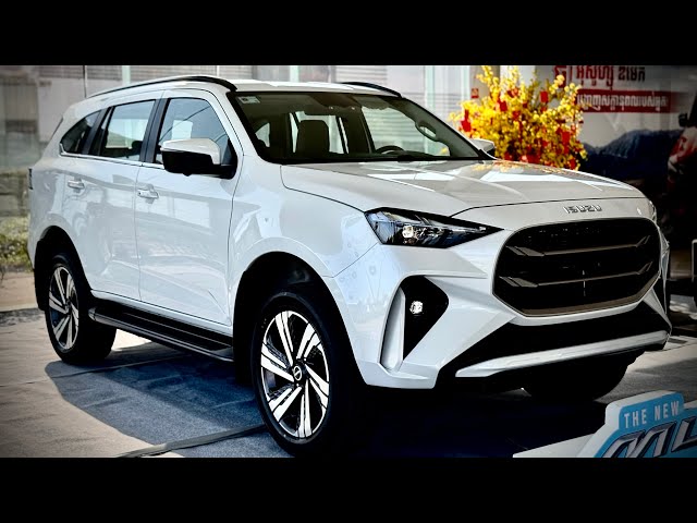 2025 All-New ISUZU MU-X 4WD - 7-Seater Luxury SUV (White) - YouTube