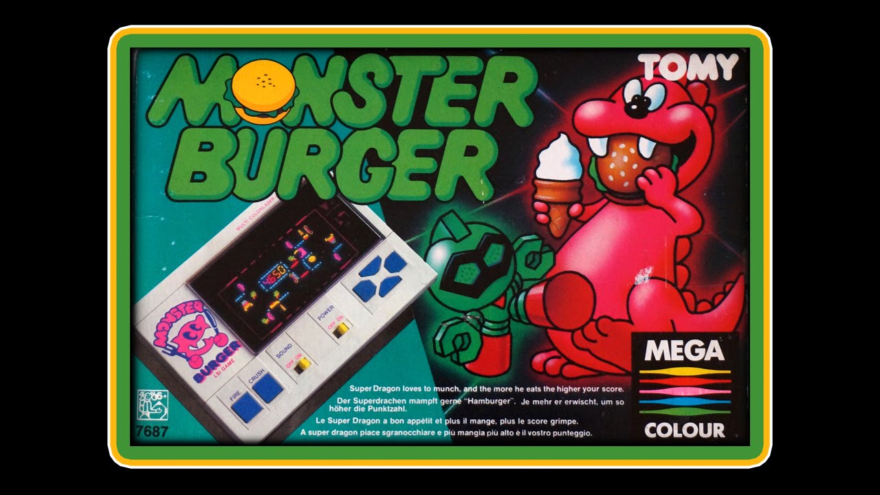 Tomy - Monster Burger (1983) - YouTube