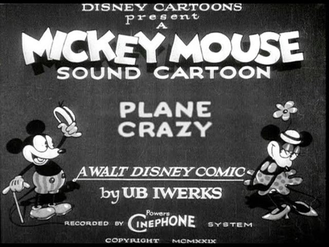 Plane Crazy (1928) Mickey Mouse - YouTube