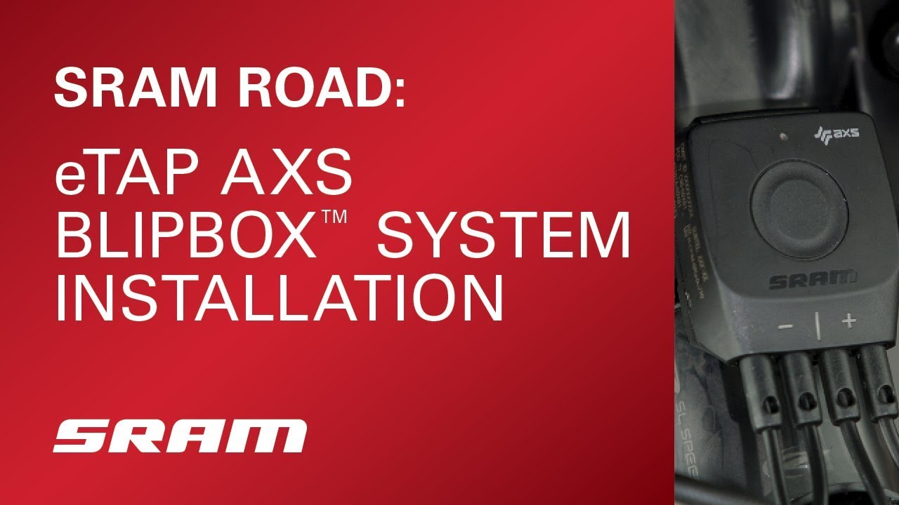 SRAM ROAD: eTap AXS™ BlipBox™ System Installation - YouTube