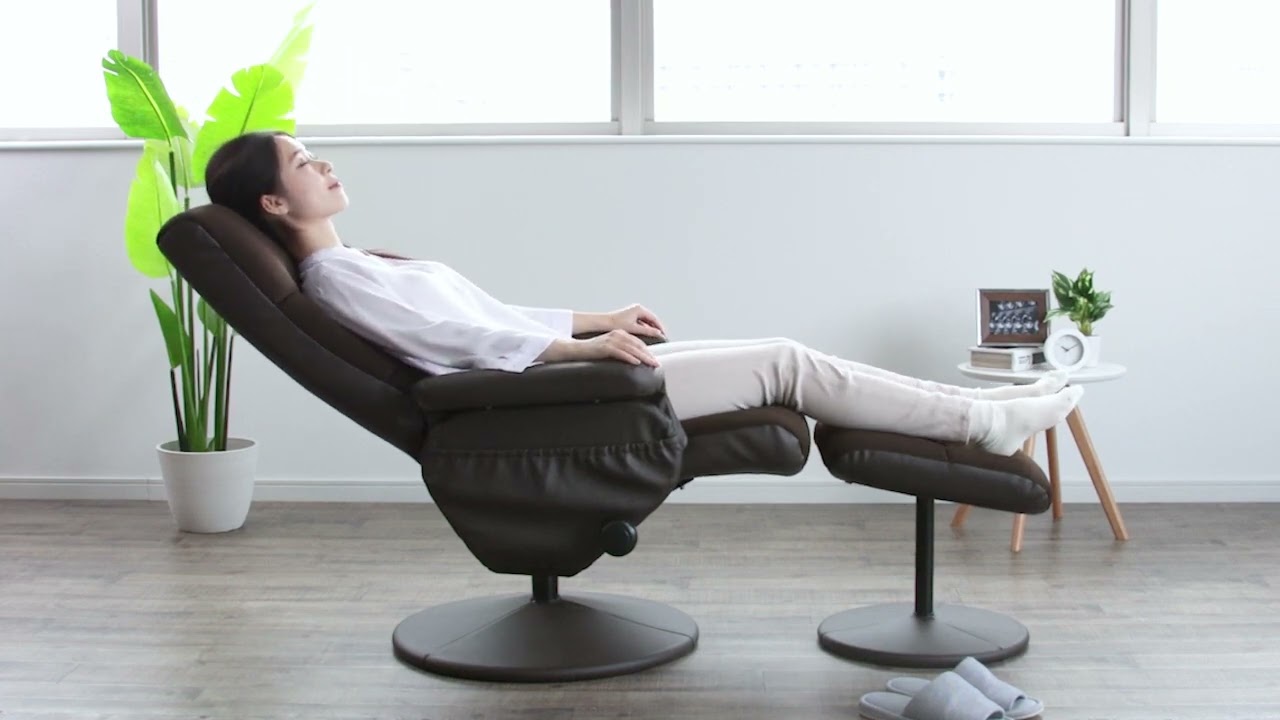 こん ニトリパーソナルチェアリクライニングオットマン付き ニトリ