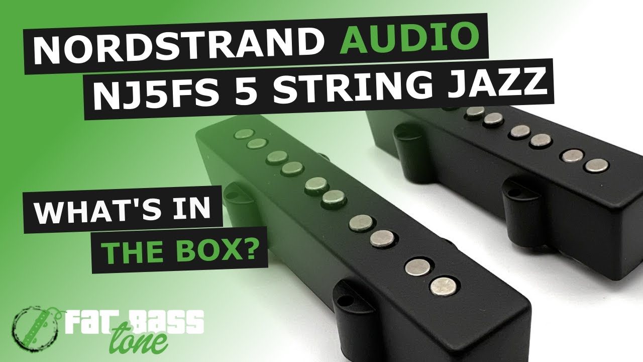 Nordstrand NJ5FS 5 String Jazz Bass® Pickup Set: What's In The Box
