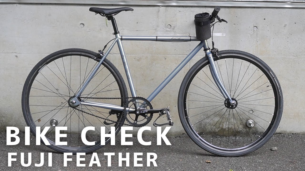 BIKE CHECK] Introducing my favorite bike! FUJI FEATHER [Fixed Gear