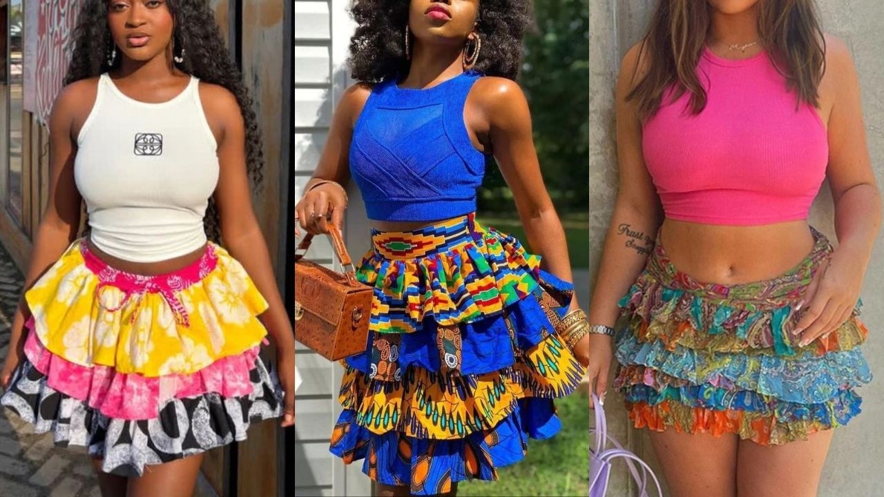 How To Cut And Sew This Trendy Balloon Skirt - YouTube