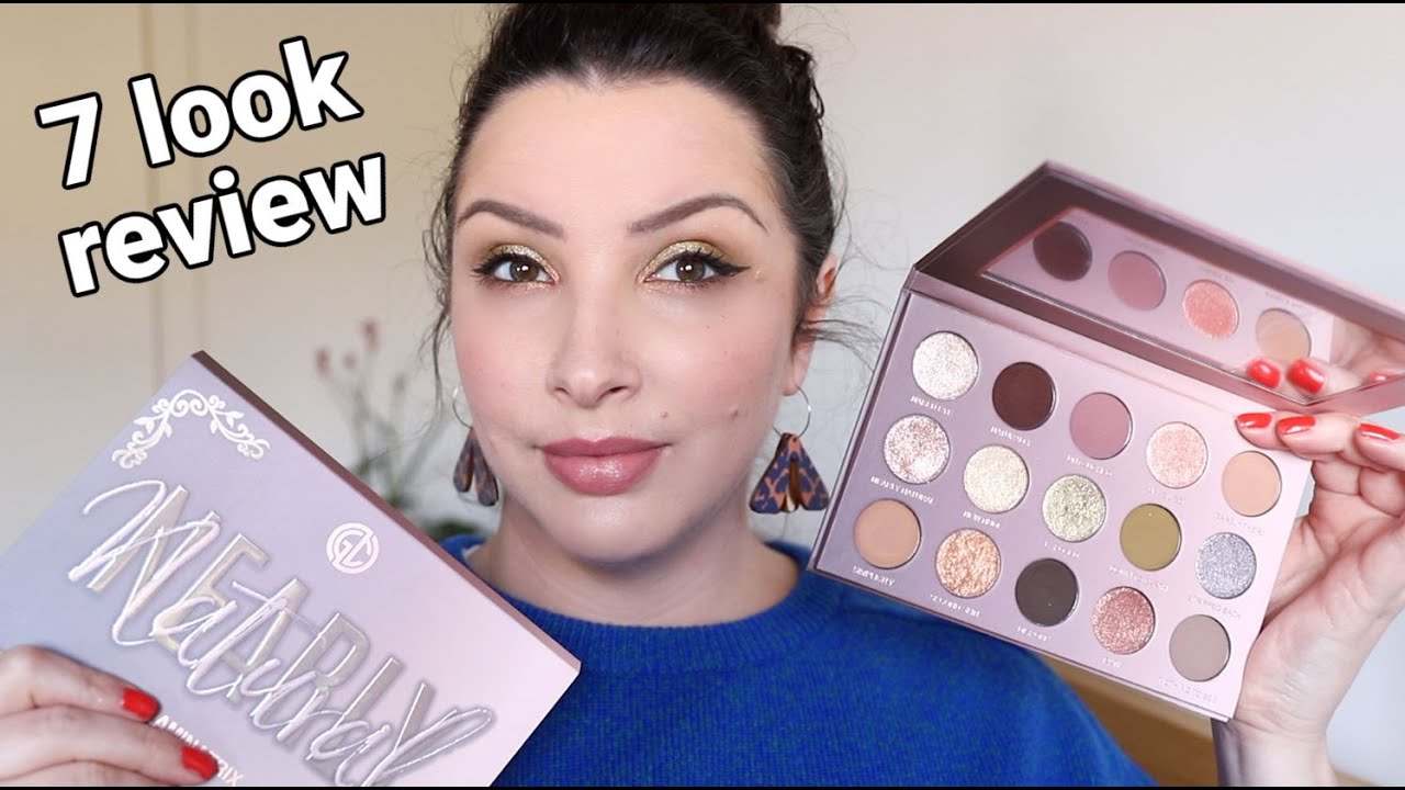 Glaminatrix Cosmetics Nearly Natural 7 look review - YouTube