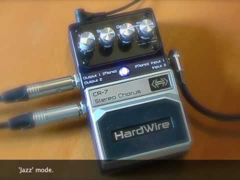 Hardwire CR-7 Stereo Chorus - YouTube