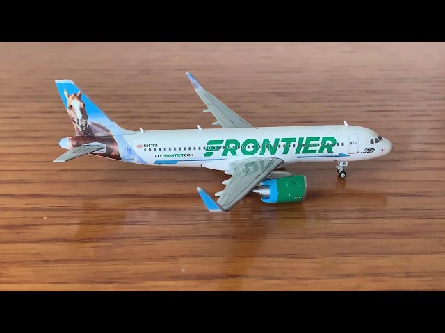 フロンティア A320neo プレーリードッグ柄 Gemini 200 Frontier