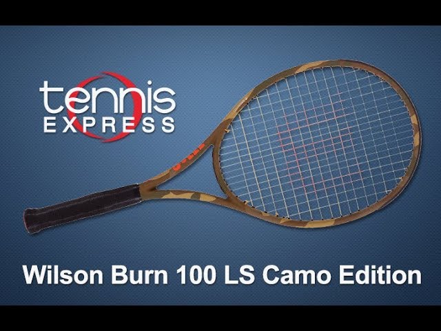 Wilson Burn 100LS Camo Edition Tennis Racquet Review | Tennis