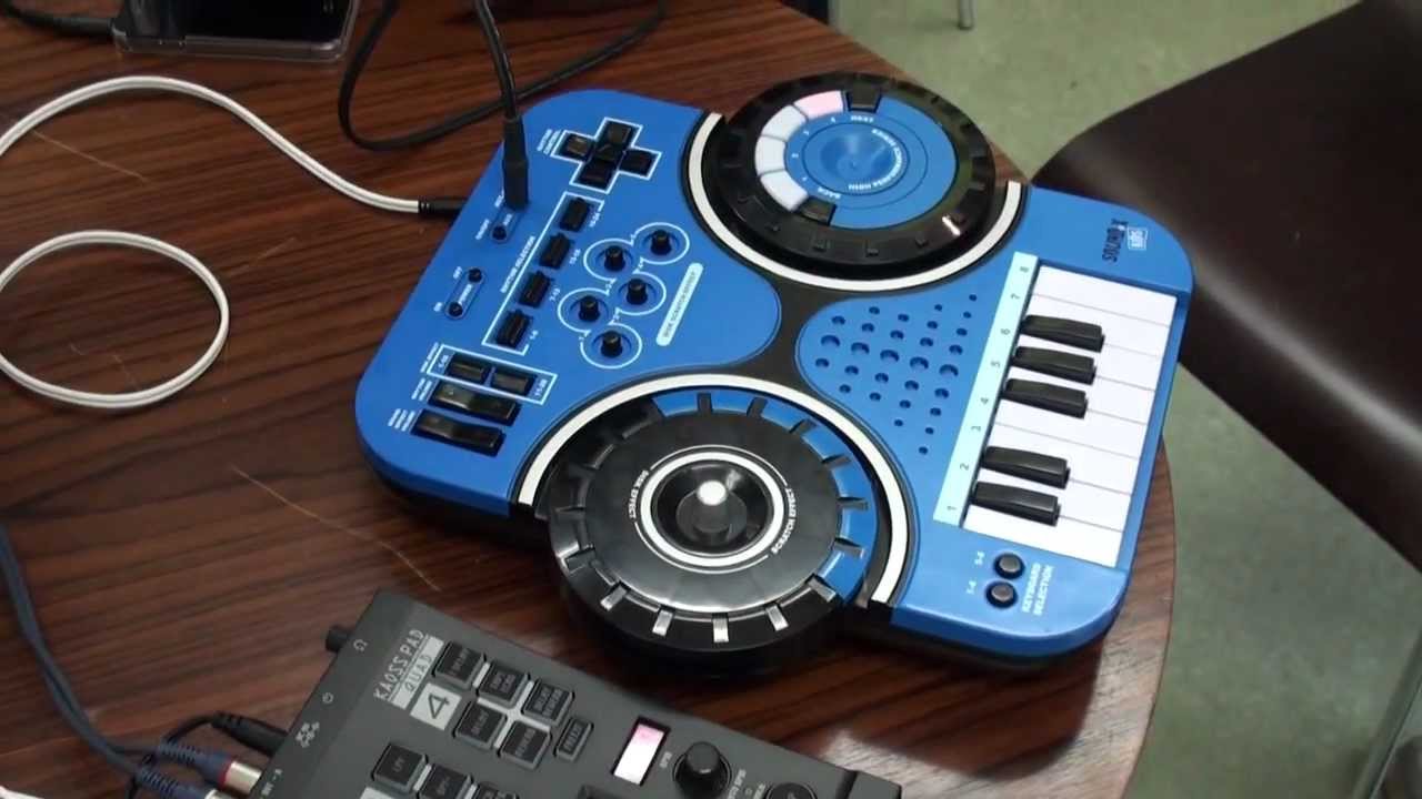 謎のDJおもちゃSound Xにトライ！vol.1/ Electronic SMI-1340B