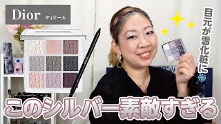 DIORバックステージアイパレット「シルバー」これ素敵すぎる